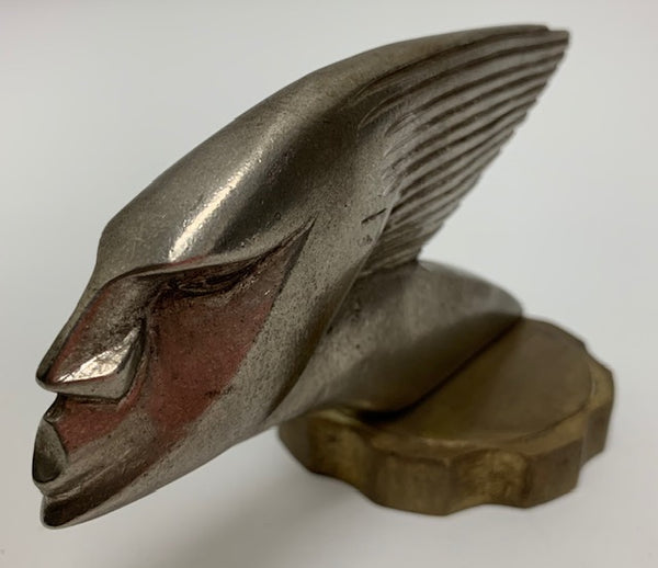 AUSCHER Indian Head Mascot/Hood Ornament M-188