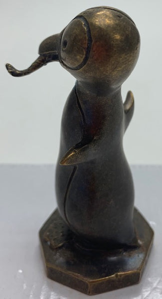 French Art Deco Penguin Bronze Mascot/Hood Ornament M-60