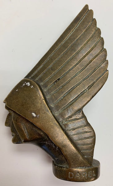 1930 Pontiac Native American Mascot/Hood Ornament M-79