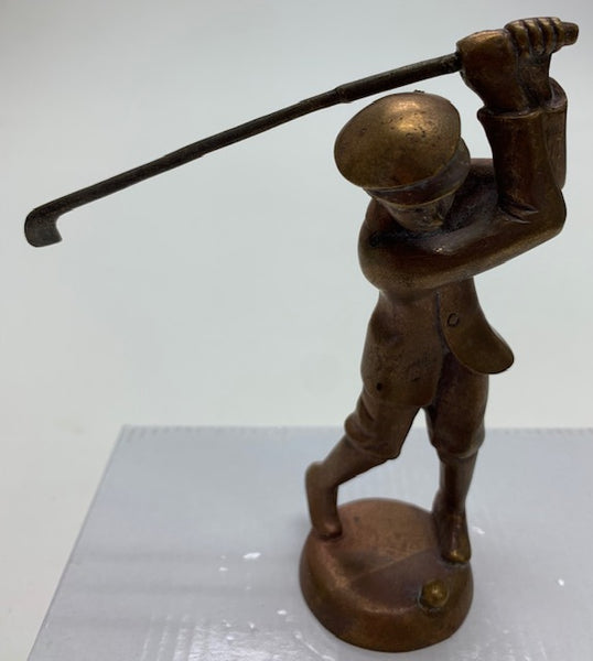 Bregeon Golfer Mascot/Hood Ornament M-85