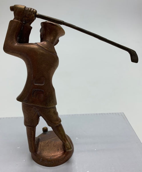 Bregeon Golfer Mascot/Hood Ornament M-85