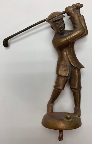 Bregeon Golfer Mascot/Hood Ornament M-85