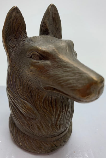 1930 German Shepard Mascot/Hood Ornament M-107