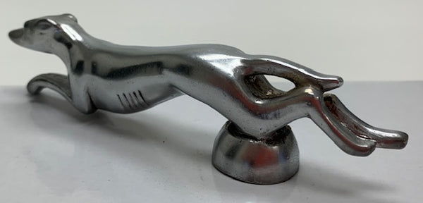 Greyhound Whippet Dog Mascot/Hood Ornament M-162